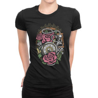 Precious Time Illustration Ladies Fitted T-shirt | Artistshot