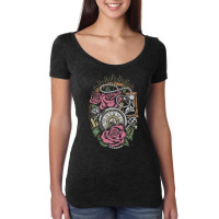 Precious Time Illustration Women's Triblend Scoop T-shirt | Artistshot