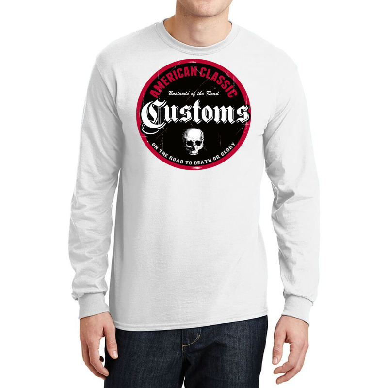 Hot Rod Retro Decal 1 Long Sleeve Shirts by camojafurxhiv | Artistshot