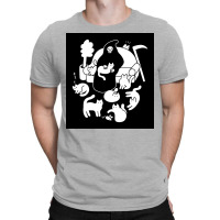 Death And His Cats Poster Nostalgia T-shirt | Artistshot