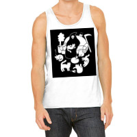 Death And His Cats Poster Nostalgia Tank Top | Artistshot