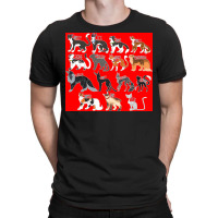 Every Named Bloodclan Cat Ever Poster Vintage T-shirt | Artistshot