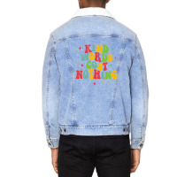 Kind Words Cost Nothing Unisex Sherpa-lined Denim Jacket | Artistshot