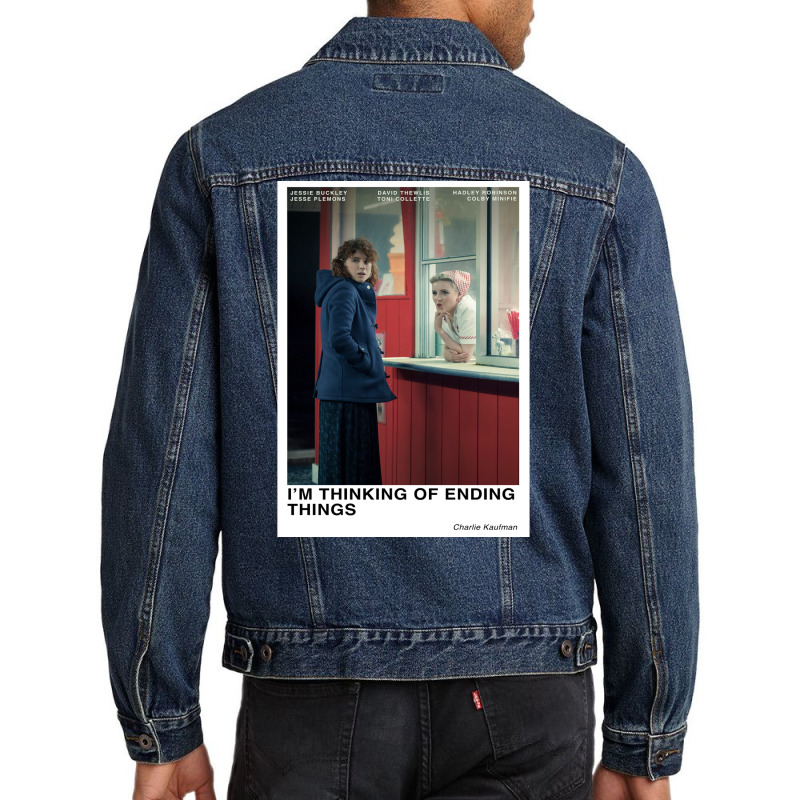 I'm Thinking Of Ending Things Men Denim Jacket | Artistshot