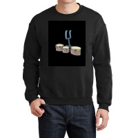 Marching Snare Drums With Harness Poster Crewneck Sweatshirt | Artistshot