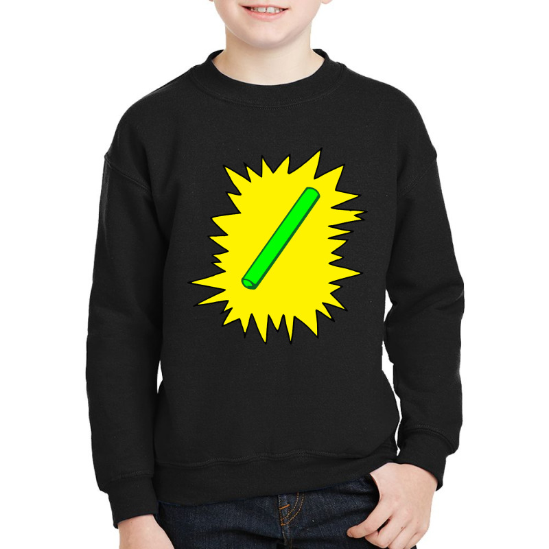 Limited Edition Inanimate Carbon Rod - In Rod We Trust Youth Sweatshirt | Artistshot