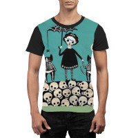 Day Of The Dead Poster Girl Graphic T-shirt | Artistshot