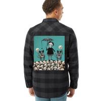 Day Of The Dead Poster Girl Flannel Shirt | Artistshot