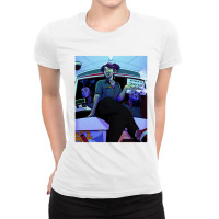 Day Gift For Girlz From 7-11 Gifts For Movie Fans Ladies Fitted T-shirt | Artistshot