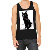 Merlin The Little Black Cat Poster Girl Tank Top | Artistshot