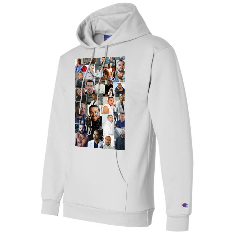 Jackson Avery Collage Champion Hoodie | Artistshot