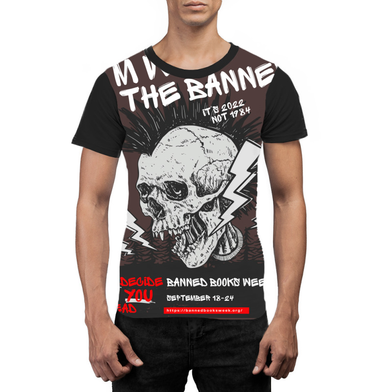 Im With The Banned V1 (banned Books Week) Graphic T-shirt | Artistshot