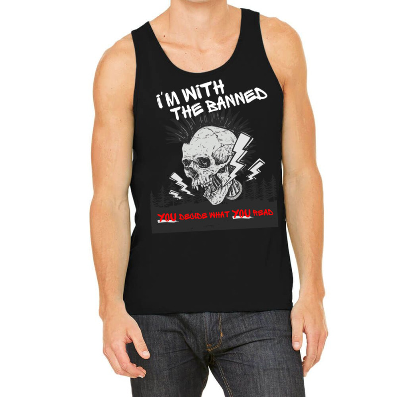 Im With The Banned V2 (no Date) Tank Top | Artistshot