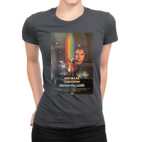 Jackson Moonwalker Poster Ladies Fitted T-shirt | Artistshot