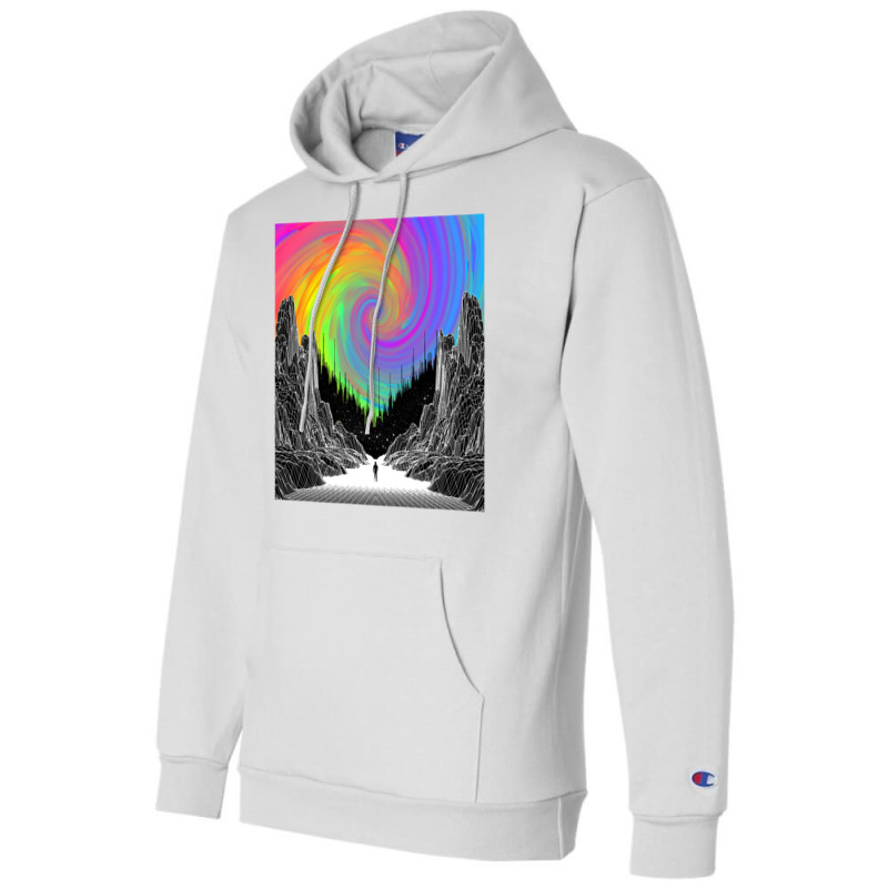 Imagination Place The Crystal Method The Trip Out Champion Hoodie | Artistshot