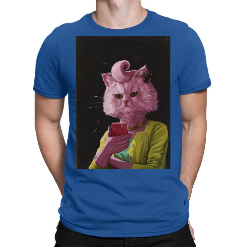 Dedicated Cat Poster Boy T-shirt | Artistshot