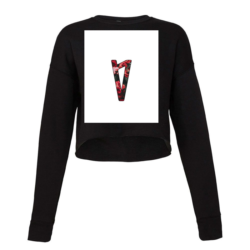 Lauv Edition 1 Roses Poster Cropped Sweater by odgersgoltr | Artistshot