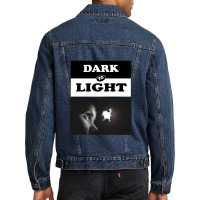 Fate And Prophecy Final Destination Halloween Dark To Light Rave Acid Men Denim Jacket | Artistshot