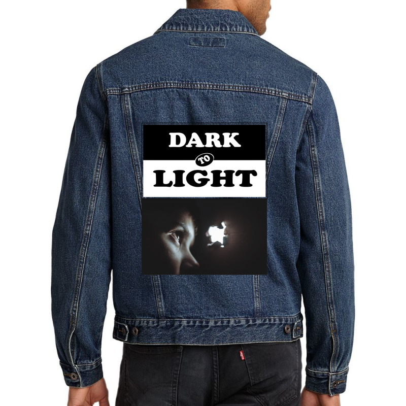 Fate And Prophecy Final Destination Halloween Dark To Light Rave Acid Men Denim Jacket by StefanyIveson | Artistshot