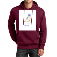 It Was The Cat Poster Vintage Unisex Hoodie | Artistshot