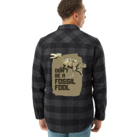 Fossil Fool Flannel Shirt | Artistshot