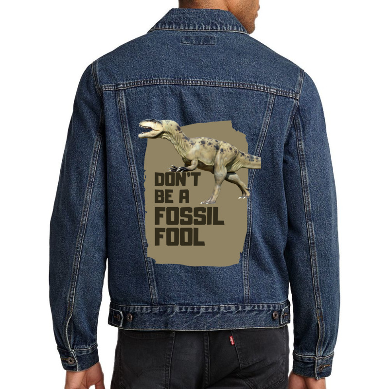 Fossil Fool Men Denim Jacket | Artistshot