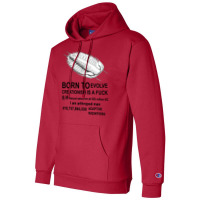 Born To Evolve Creationism Is A Fck Champion Hoodie | Artistshot