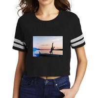 Handstands During The Sunset Scorecard Crop Tee | Artistshot