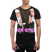 Paris Hilton And Nicole Richie Nuns Graphic T-shirt | Artistshot