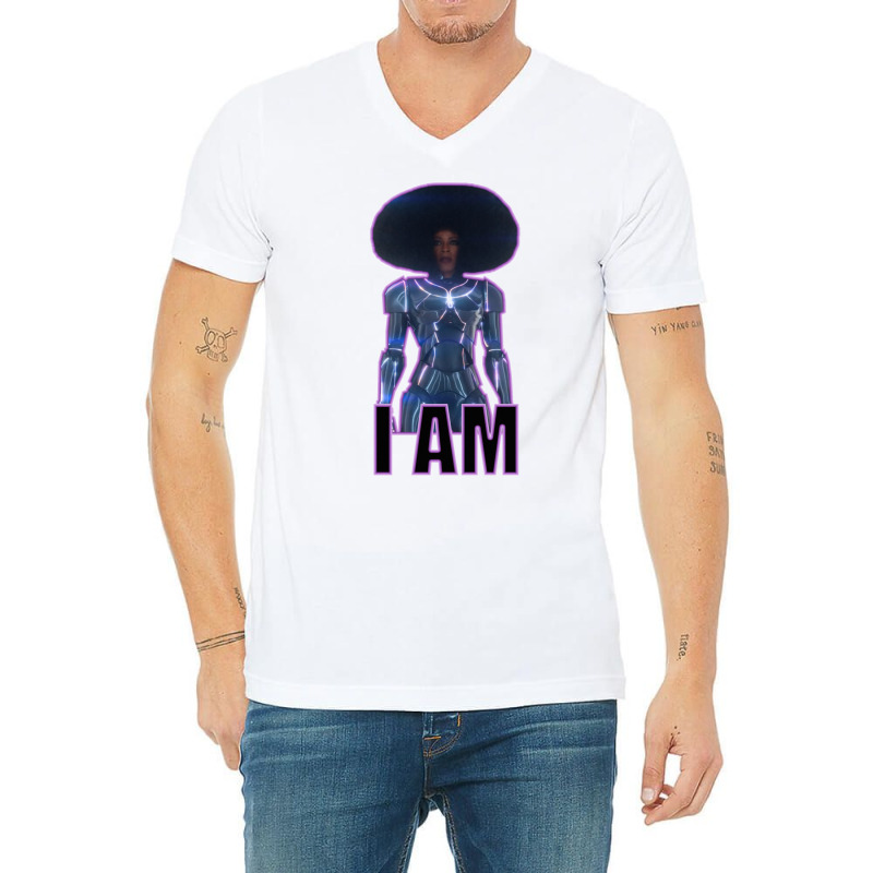 I Am   Lovecraft Country V-Neck Tee by camojafurxhiv | Artistshot