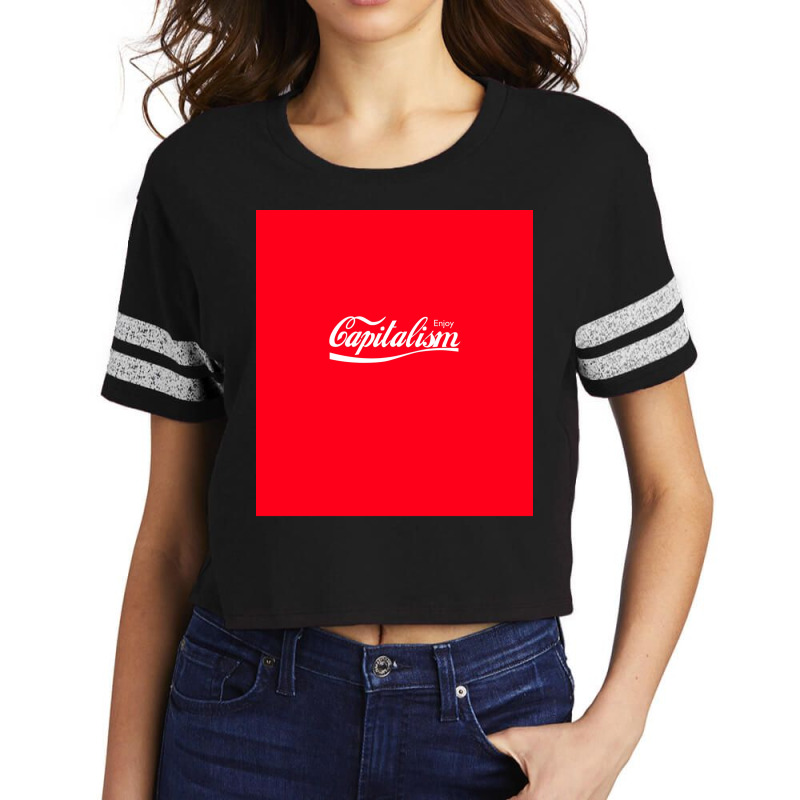 Enjoy Capitalism Sleeveless Top Stars Scorecard Crop Tee by oheronlittenn | Artistshot