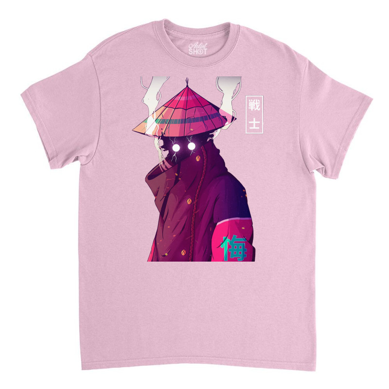 Japanese Cyberpunk Samurai Warrior Classic T-shirt by pernerdhiwary | Artistshot