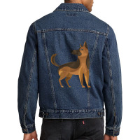 Paradise Pd Shepherd Dog Bullet Classic 1 Men Denim Jacket | Artistshot