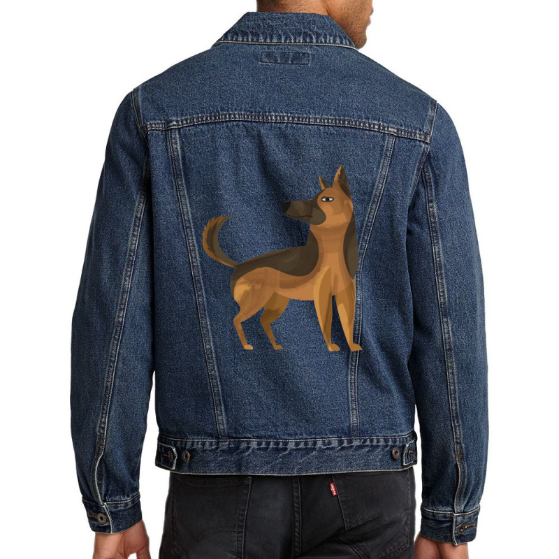 Paradise Pd Shepherd Dog Bullet Classic 1 Men Denim Jacket by StarActon | Artistshot