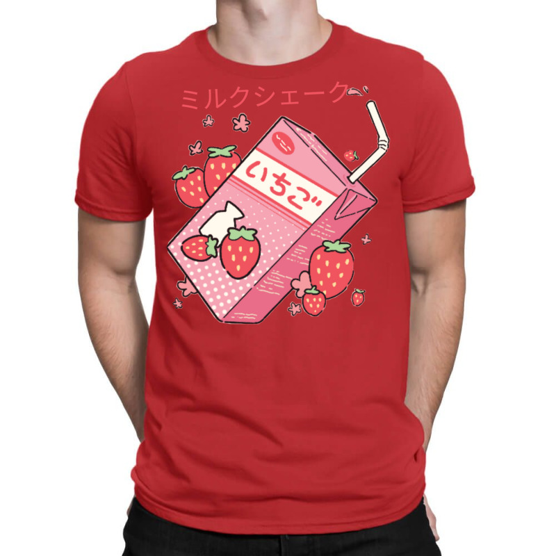 Japanese Kawaii Strawberry Milk Shake Essential Classic T-shirt | Artistshot