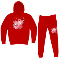 Japanese Kawaii Strawberry Milk Shake Essential Classic Hoodie & Jogger Set | Artistshot