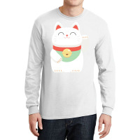 Japanese Maneki Neko Lucky Cat Long Sleeve Shirts | Artistshot