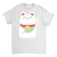 Japanese Maneki Neko Lucky Cat Classic T-shirt | Artistshot