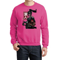 Japanese Ninja Geisha Samurai Girl Crewneck Sweatshirt | Artistshot