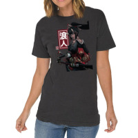 Japanese Ninja Geisha Samurai Girl Vintage T-shirt | Artistshot