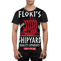 Trending Kattegat Floki's Shipyard Vikings & Norse Mythology Graphic T-shirt | Artistshot