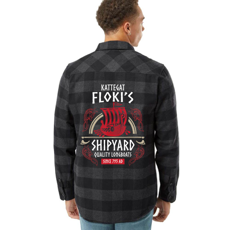 Trending Kattegat Floki's Shipyard Vikings & Norse Mythology Flannel Shirt | Artistshot