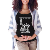 Liberty New York City Maternity Scoop Neck T-shirt | Artistshot