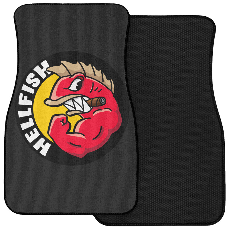 Trending Hellfish - Pocket Front Car Mat | Artistshot