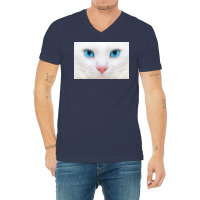 Kitty Cat Merchandise Poster Summer V-neck Tee | Artistshot