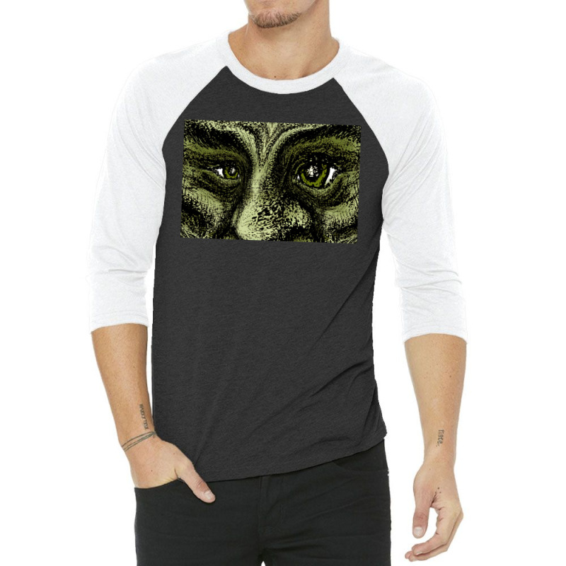 The Green Face Reloaded 3/4 Sleeve Shirt | Artistshot