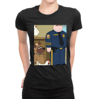 Paradise Pd Who Needs Criminals 12 Ladies Fitted T-shirt | Artistshot