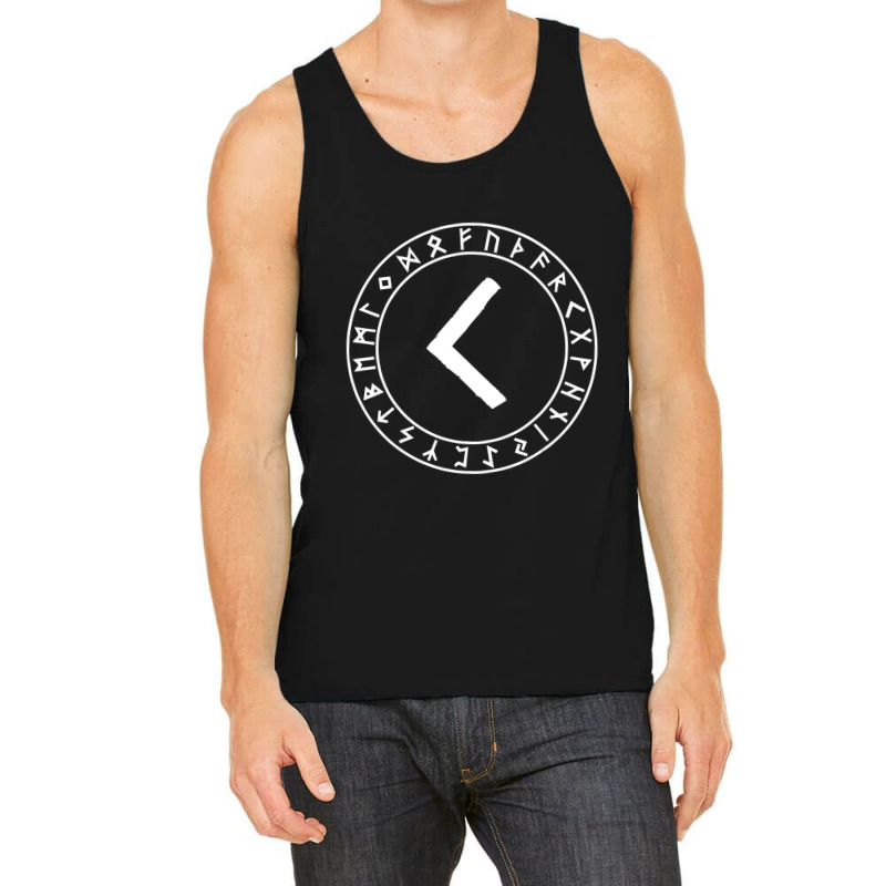 Trending Kenaz Rune Viking Rune Norse Pagan Wicca Witchcraft Tank Top | Artistshot