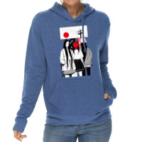 Japanese Urban Vaporwave Style Samurai Girls Lightweight Hoodie | Artistshot