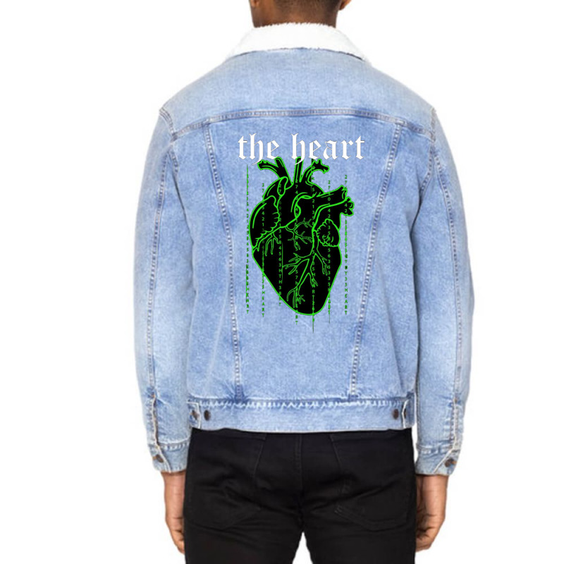 The Heart Wants What It Wants Unisex Sherpa-lined Denim Jacket | Artistshot